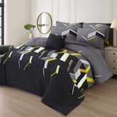 Safron 7 pcs Premium Comforter Set